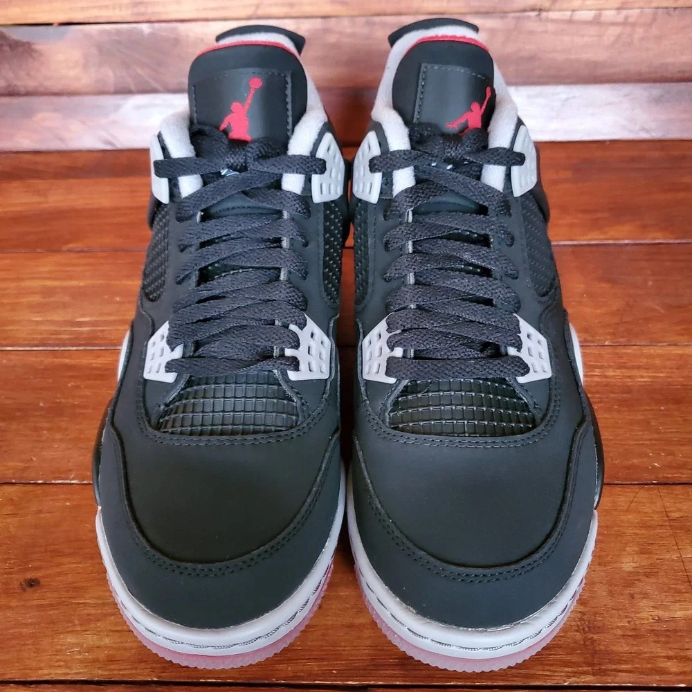 Nike Air Jordan 4 IV Golf Shoes Men 6 Women 7.5 Black Retro CU9981-002 New